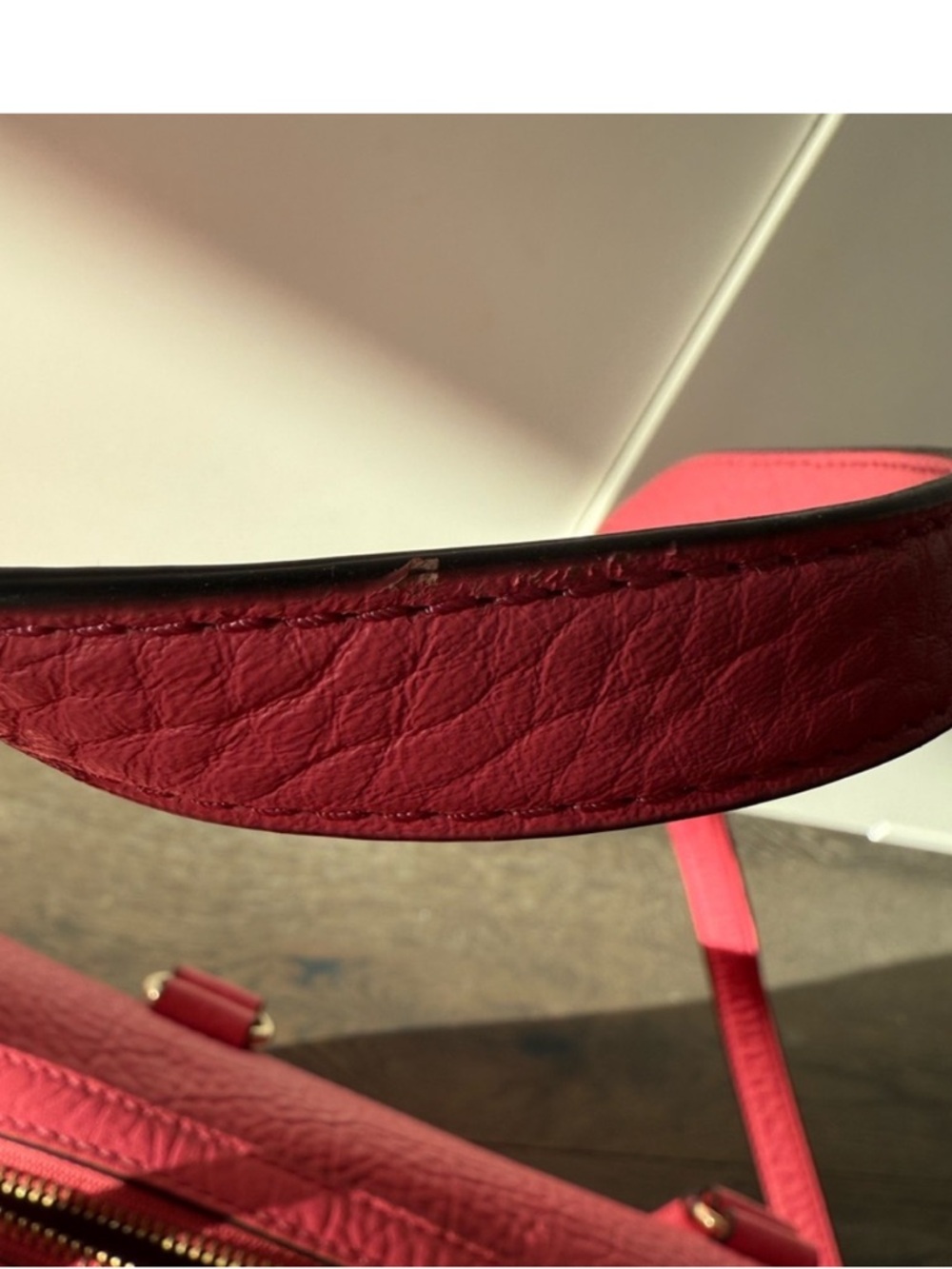 Low start Kate Spade  Perforated Leather Satchel - Picture 5 of 7